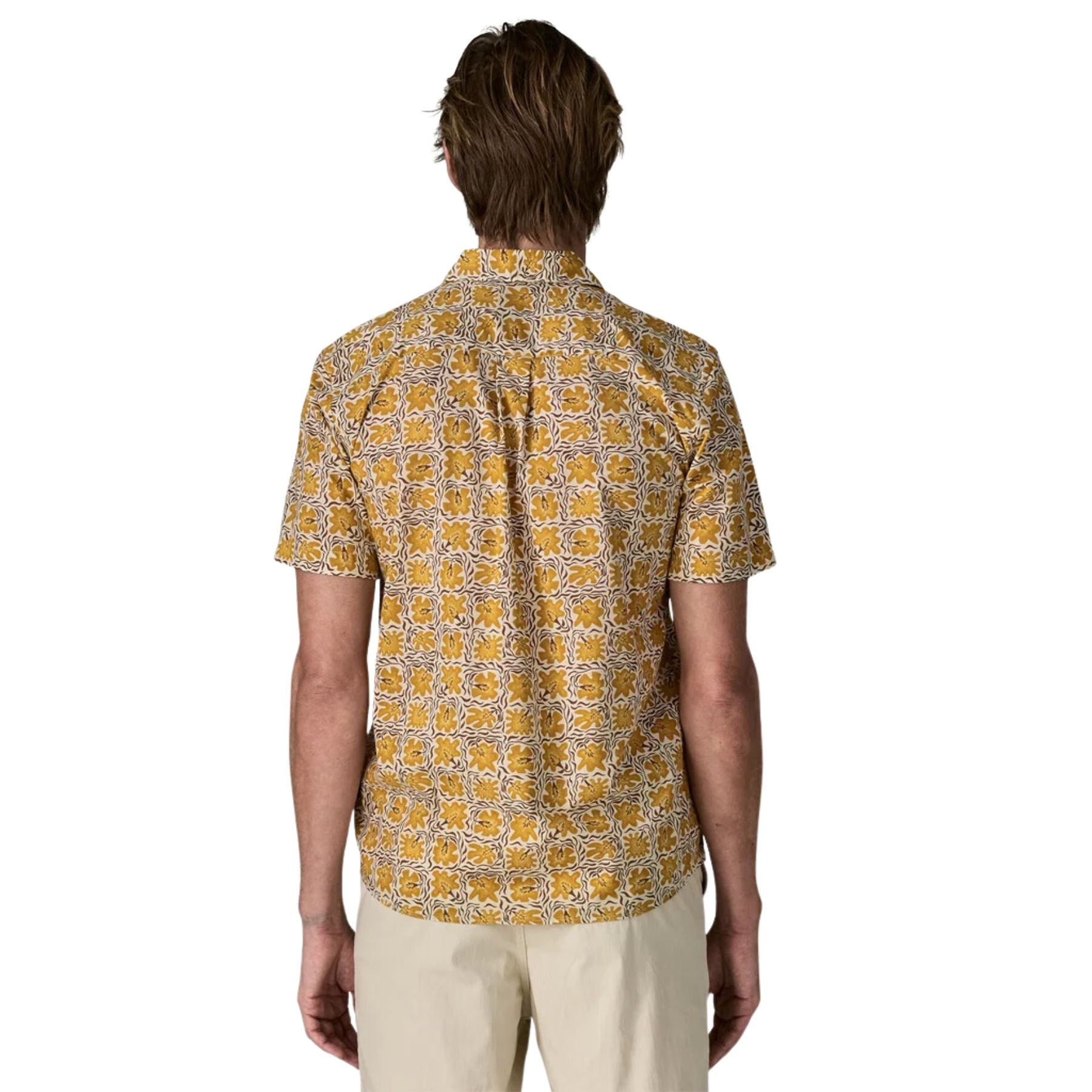 Patagonia Men's Go To Shirt - Future Flowers: Natural