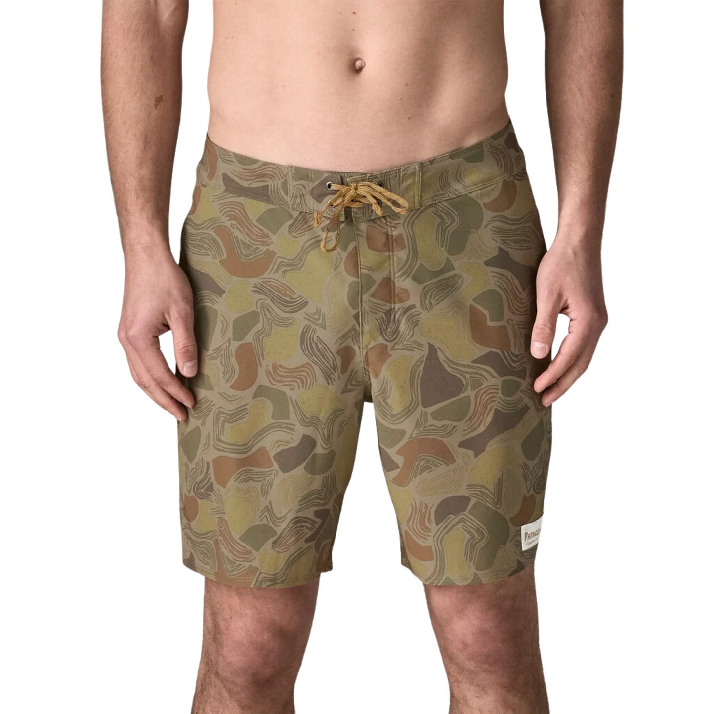 Patagonia Men's Hydropeak Boardshorts - 18" - Coastal Edge: Weathered Stone