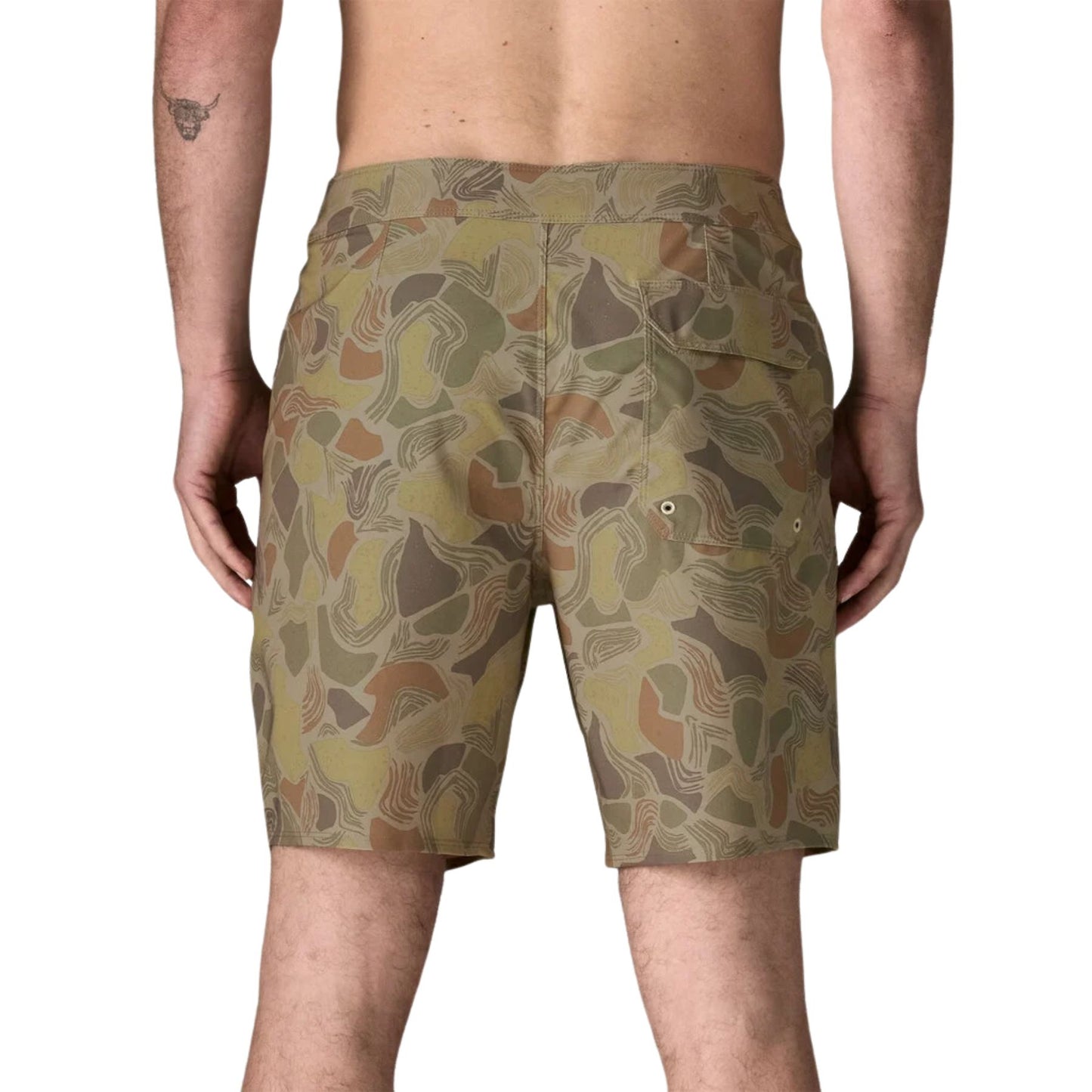 Patagonia Men's Hydropeak Boardshorts - 18" - Coastal Edge: Weathered Stone