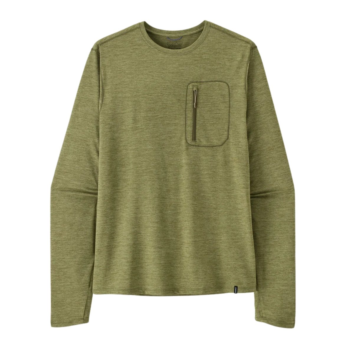 Patagonia Men's Long-Sleeved Capilene Cool Sun Shirt - Casper Green - Buckhorn Green X-Dye