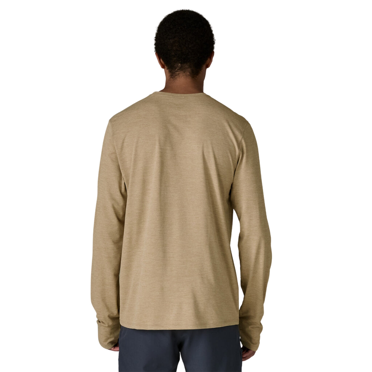 Patagonia Men's Long-Sleeved Capilene Cool Sun Shirt - Seabird Grey: Light Seabird Grey X-Dye