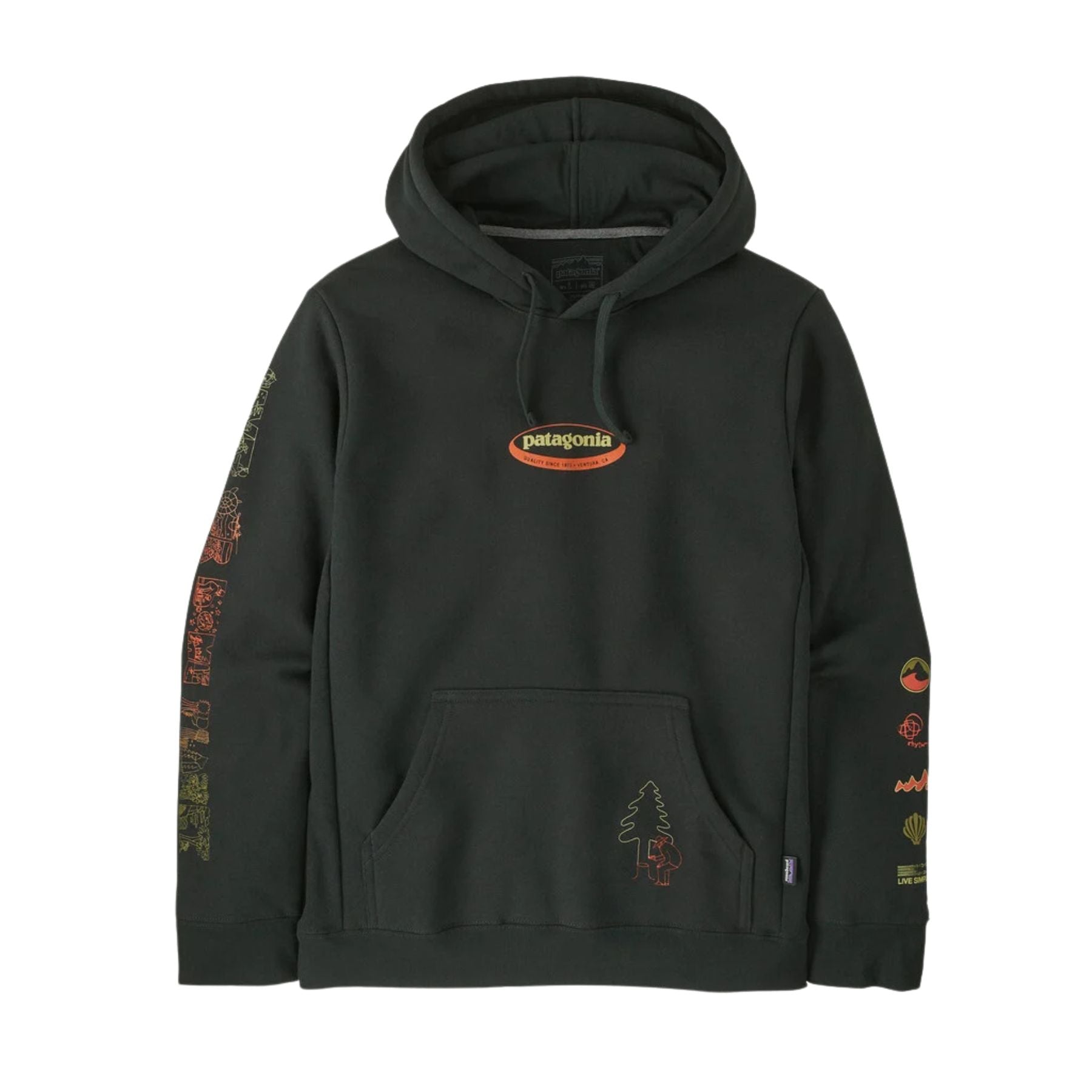 Patagonia Men's Long Way 'Round Uprisal Hoody - Old Growth Green