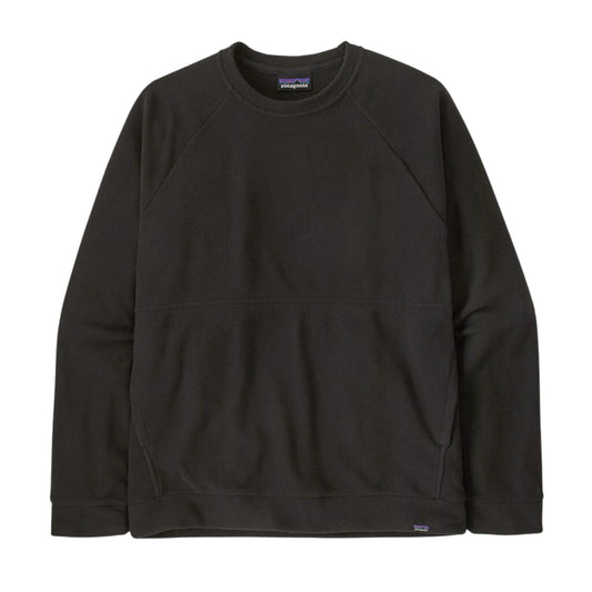 Patagonia Men's Micro D Fleece Crewneck  - Black