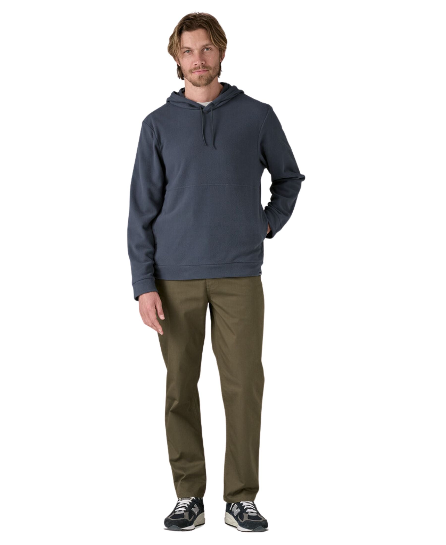 Patagonia Men's Micro D Fleece Hoody - Smolder Blue
