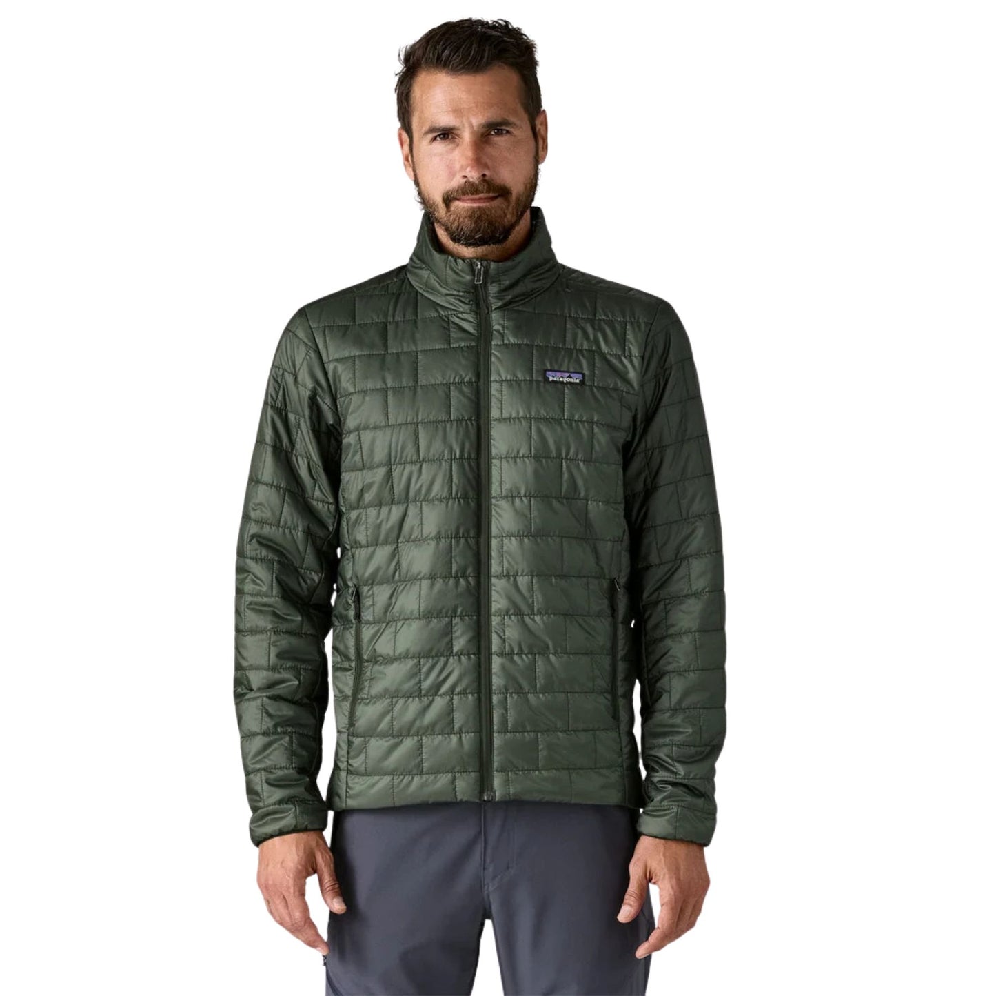Patagonia Men's Nano Puff Jacket - Old Growth Green