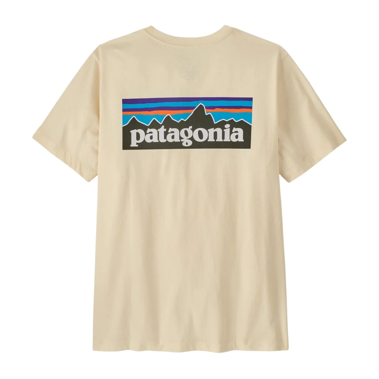 Patagonia Men's P-6 Logo T-Shirt - Undyed Natural