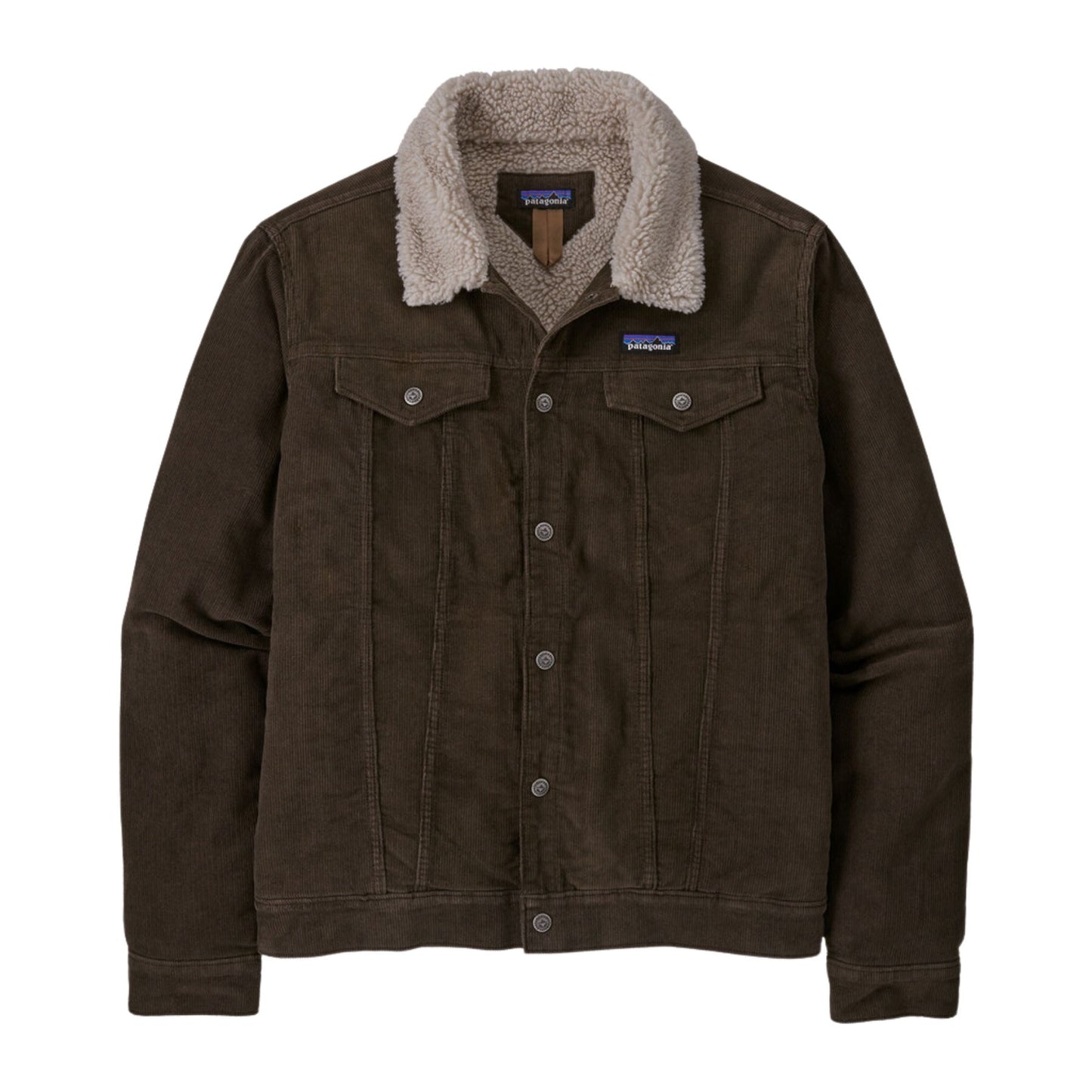 Patagonia Men's Pile-Lined Trucker Jacket - Dark Walnut