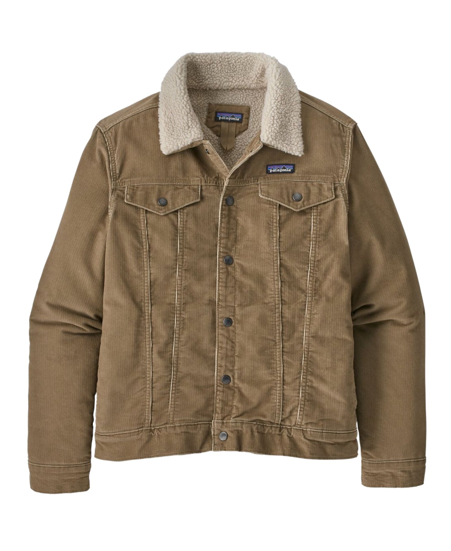 Patagonia Men's Pile-Lined Trucker Jacket - Mojave Khaki