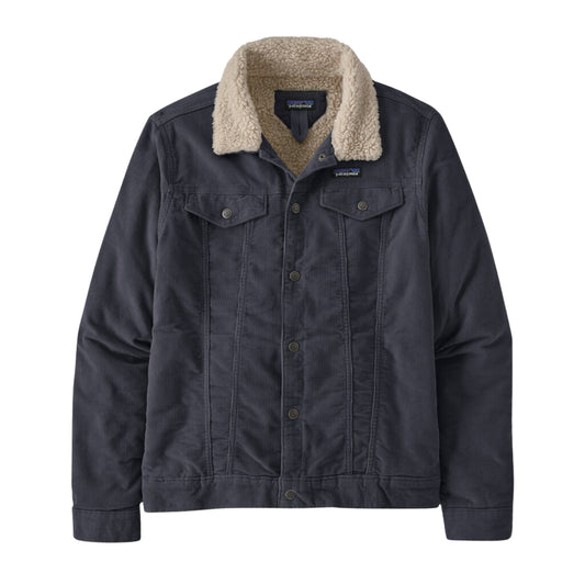 Patagonia Men's Pile-Lined Trucker Jacket - Smolder Blue