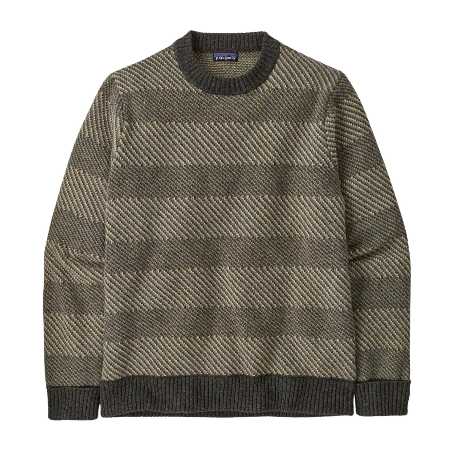 Patagonia Men's Recycled Wool-Blend Sweater - Longshore: Forge Grey