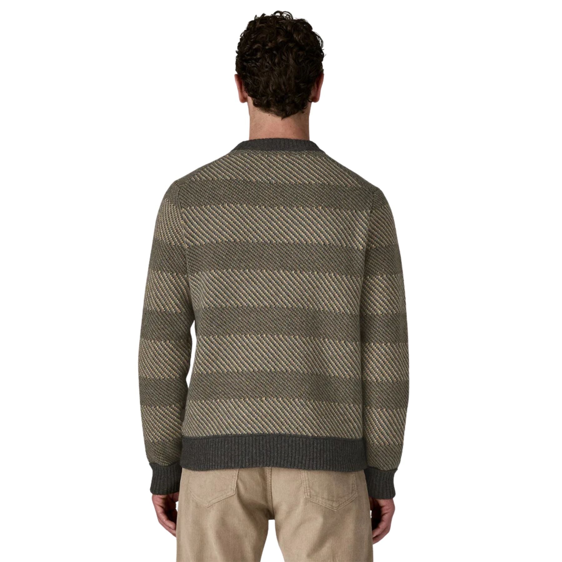 Patagonia Men's Recycled Wool-Blend Sweater - Longshore: Forge Grey