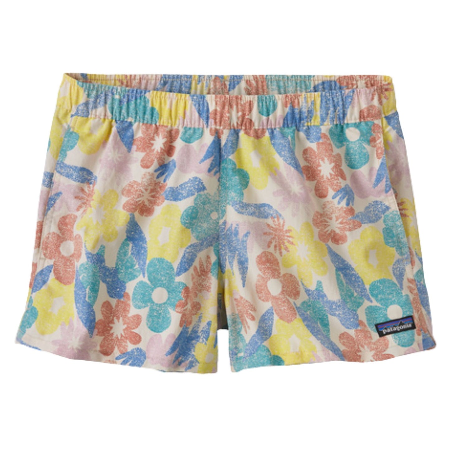 Patagonia Women's Barely Baggies 2-1/2" Shorts - Channeling Spring Natural