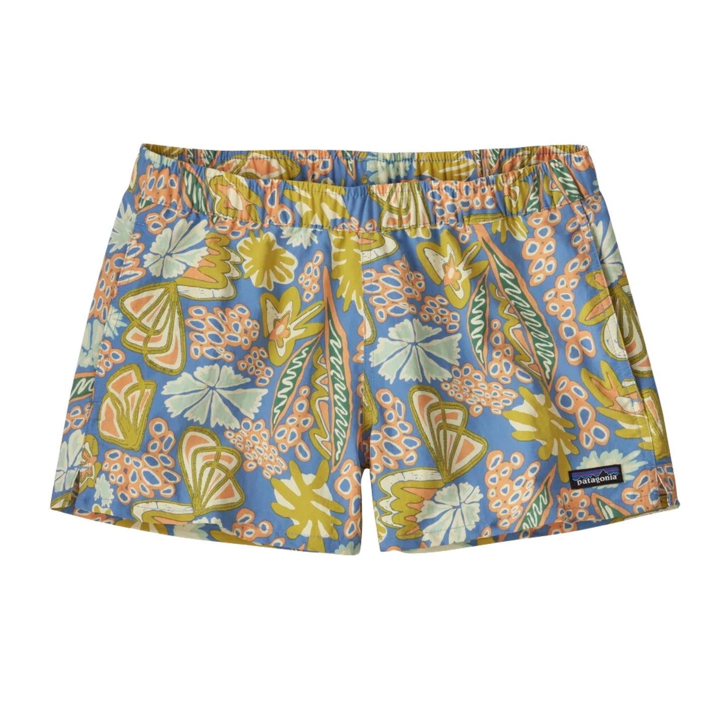 Patagonia Women's Barely Baggies 2-1/2" Shorts - Florish: Abundant Blue