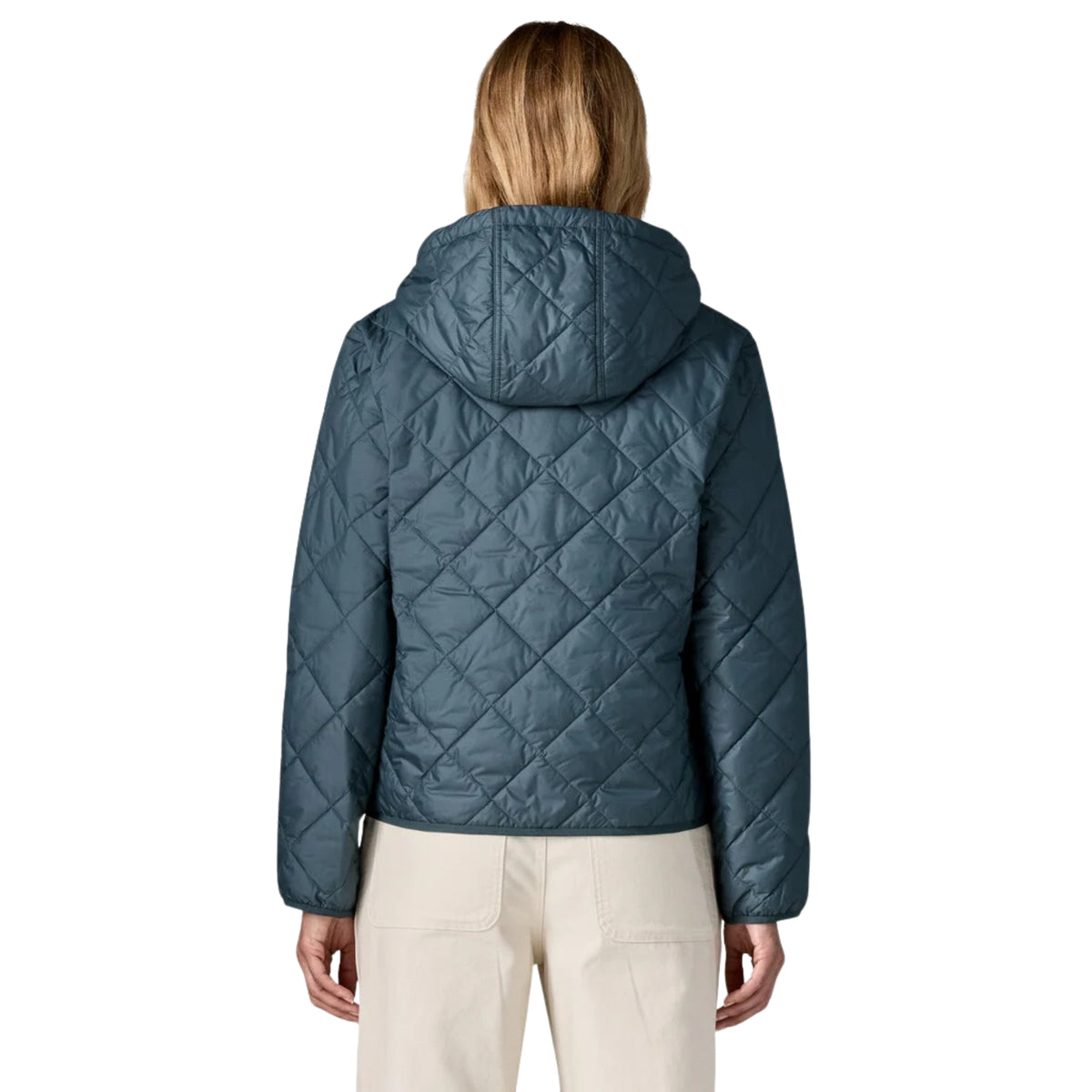Patagonia Women's Diamond Quilted Bomber - Summit Blue