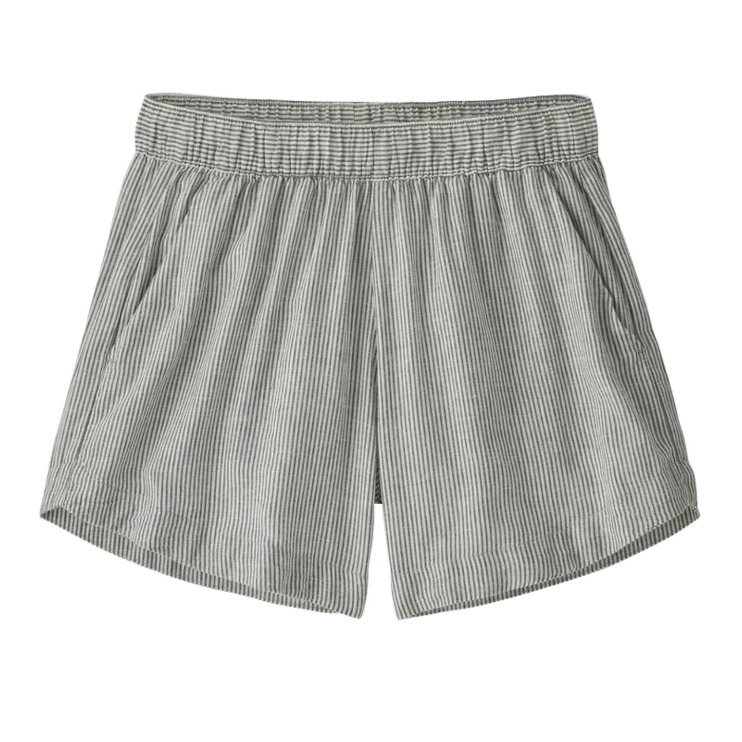 Patagonia Women's Garden Island Shorts - Solstice Stripe: Smolder Blue