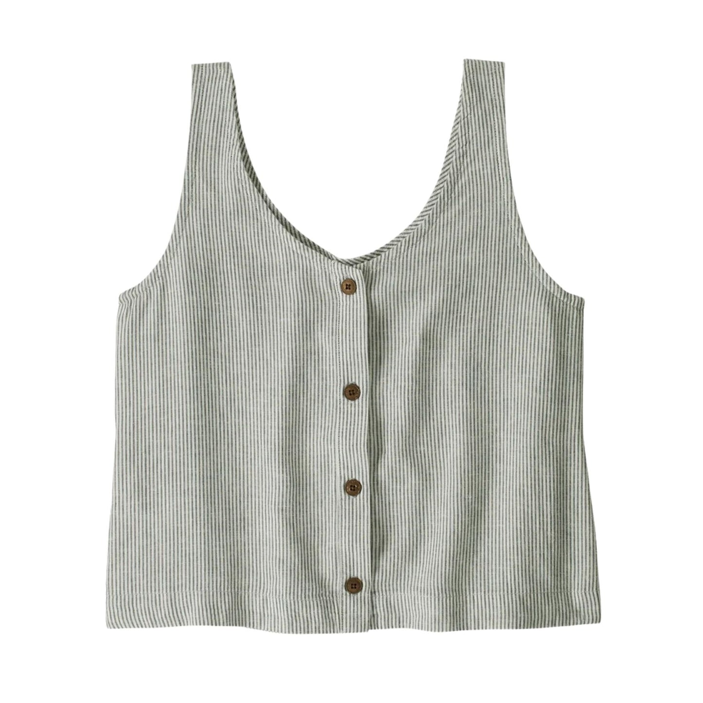 Patagonia Women's Garden Island Top - Solstice Stripe: Smolder Blue