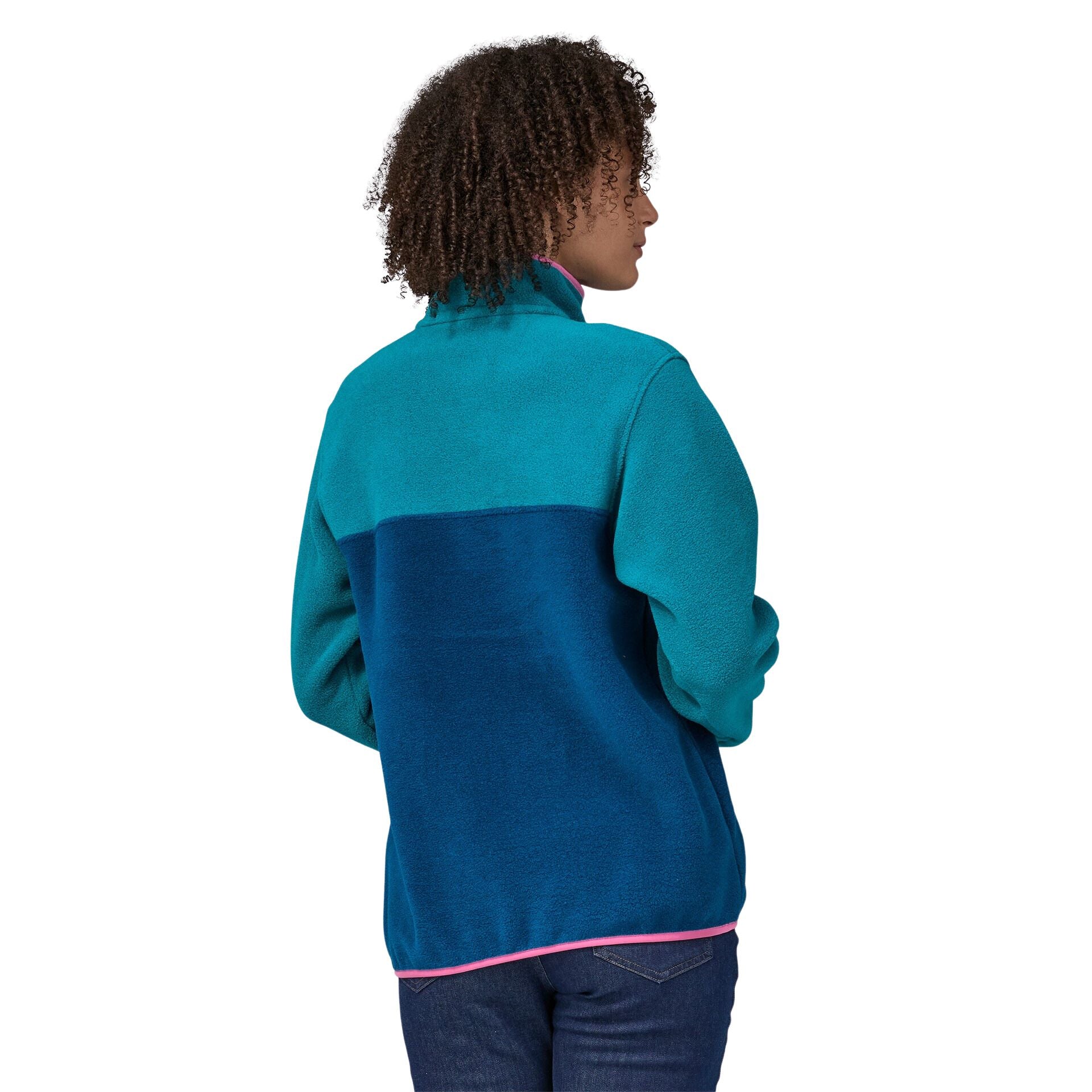 Patagonia Women's Lightweight Synchilla Snap-T Fleece Pullover - Lagom Blue
