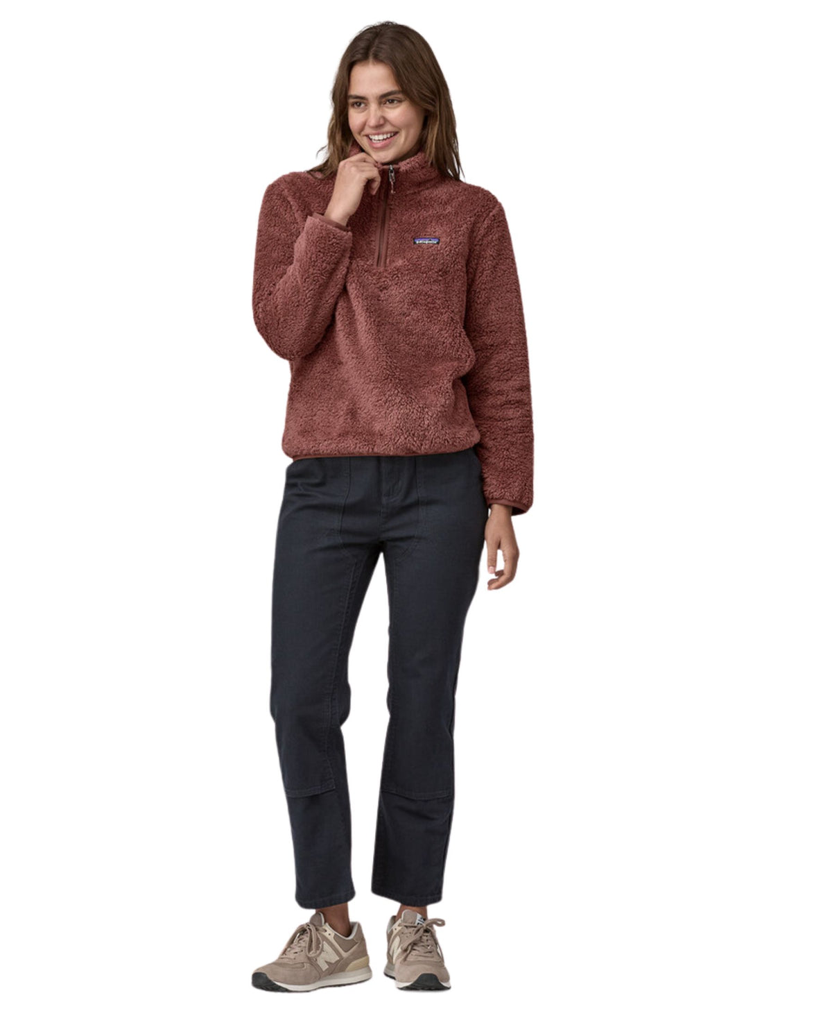 Patagonia Women's Los Gatos Fleece 1/4 Zip  - Dulse Mauve
