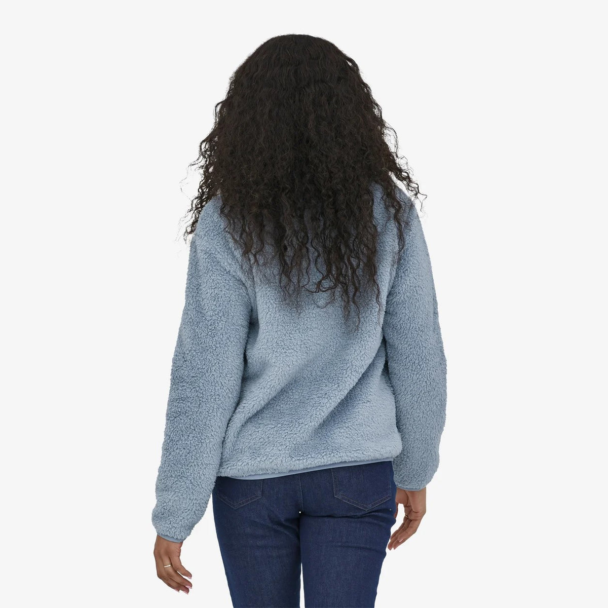 Patagonia Women's Los Gatos Fleece 1/4 Zip  - Light Plume Grey
