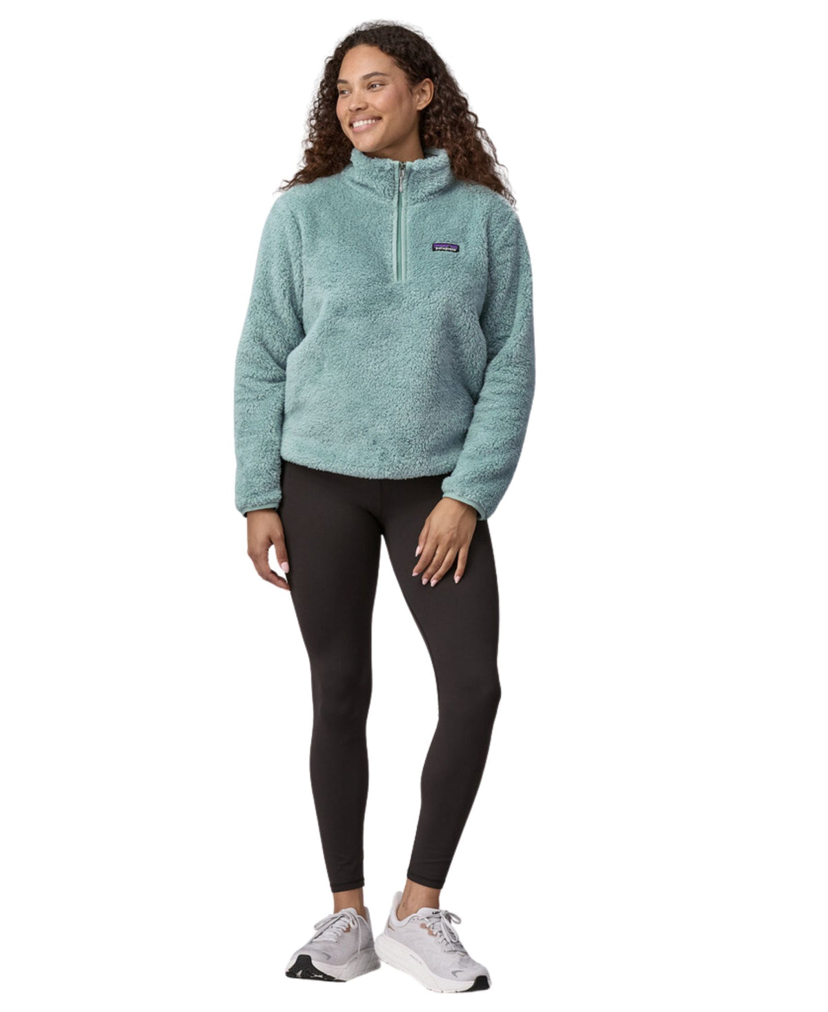 Patagonia Women's Los Gatos Fleece 1/4 Zip  - Thermal Blue