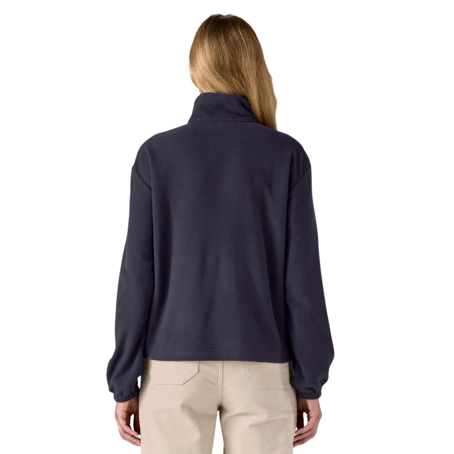 Patagonia Women's Micro D 1/2 Zip Fleece Pullover  - Sunken Blue