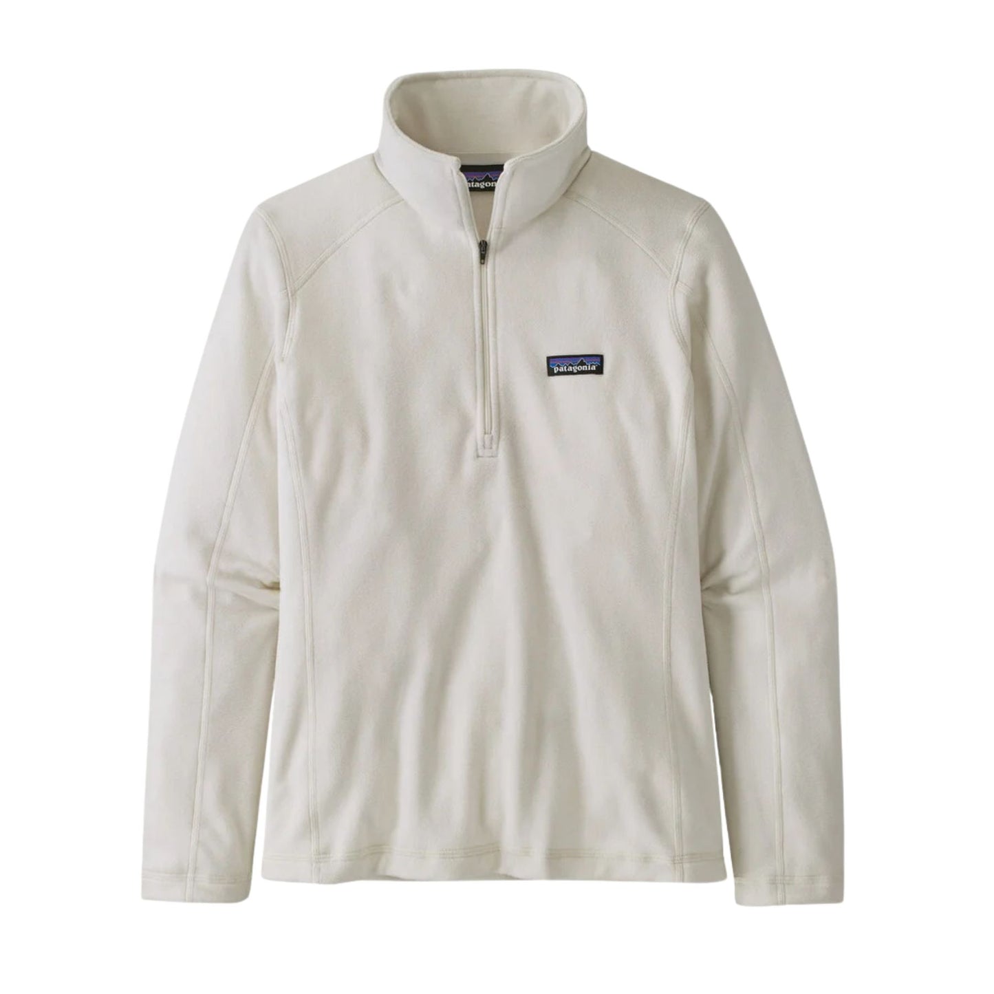 Patagonia Women's Micro D 1/4 Zip Fleece - Birch White