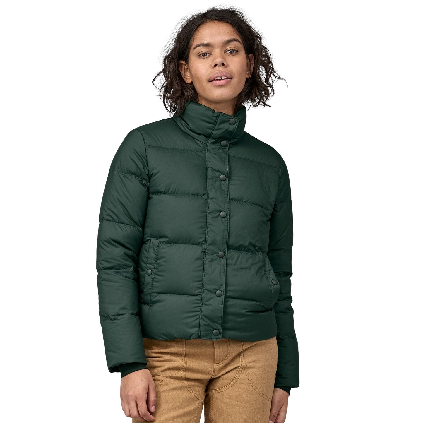 Patagonia Women's Silent Down Jacket - Northern Green