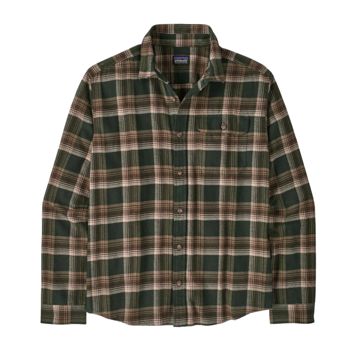 Patagonia Men's Long-Sleeved Lightweight Fjord Flannel Shirt
