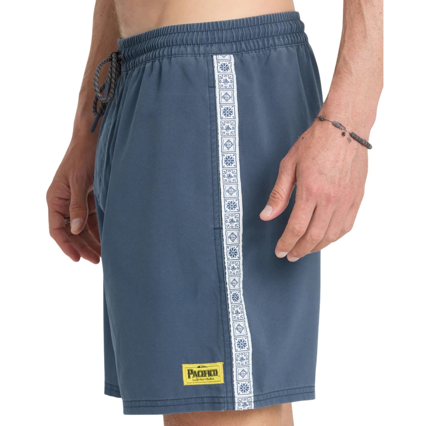 Quiksilver x Pacifico Talavera Volley Swim Trunks - Dark Denim