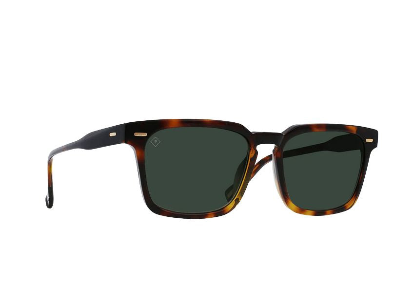 Raen Adin Kola Tortoise & Green Polarized Sunglasses - Kola Tortoise / Green Polalrized