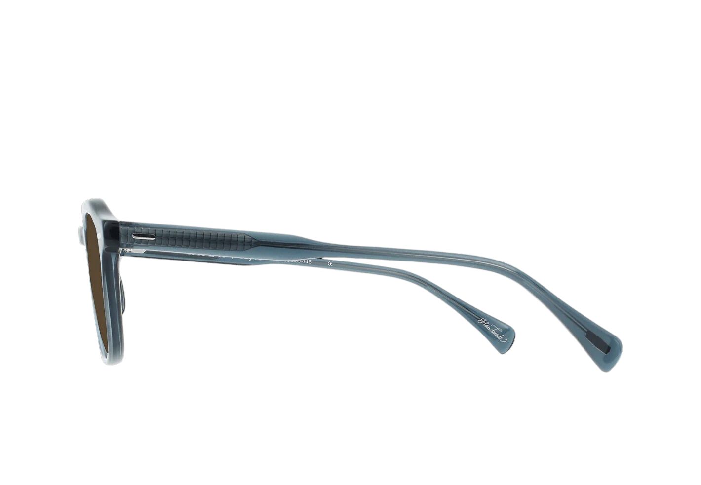 Raen Clyve Absinthe & Vibrant Brown Polarized Men's Round Sunglasses 