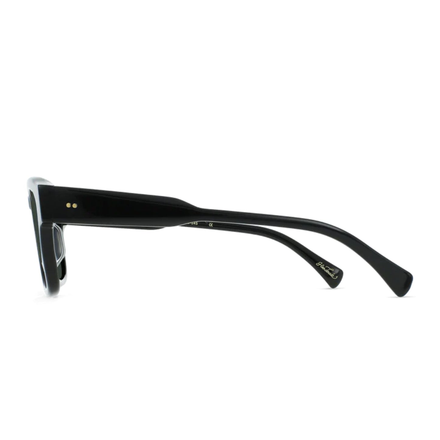 Raen Rece Recycled Black & Green Polarized Sunglasses - Recycled Black / Green Polarized