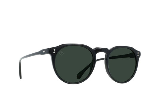 Raen Remmy Crystal Black & Green Polarized Unisex Sunglasses