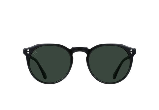 Raen Remmy Crystal Black & Green Polarized Unisex Sunglasses