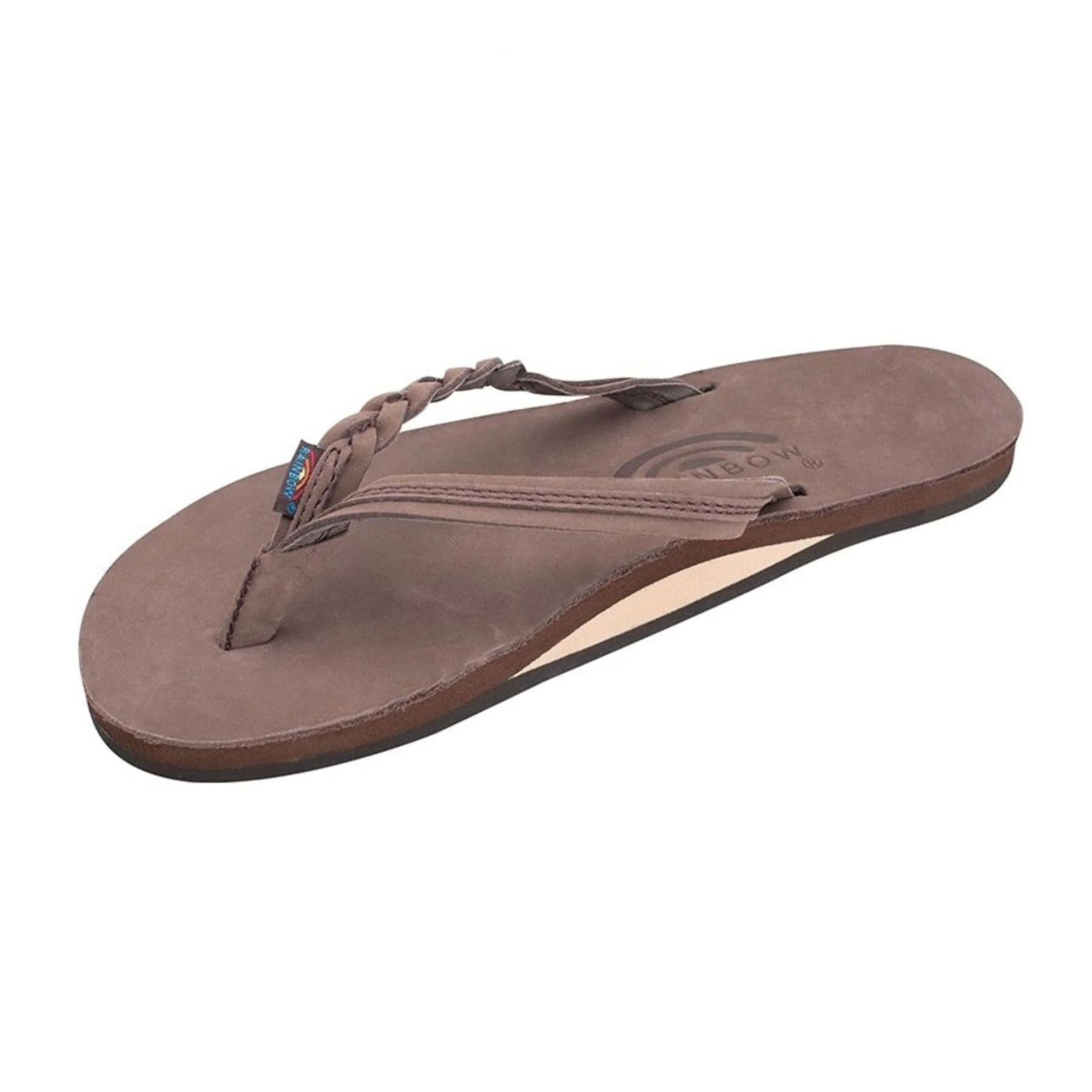 Rainbow Flirty Braidy Single Layer Sandals - ESPRS