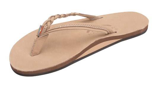 Rainbow Flirty Braidy Single Layer Sandals