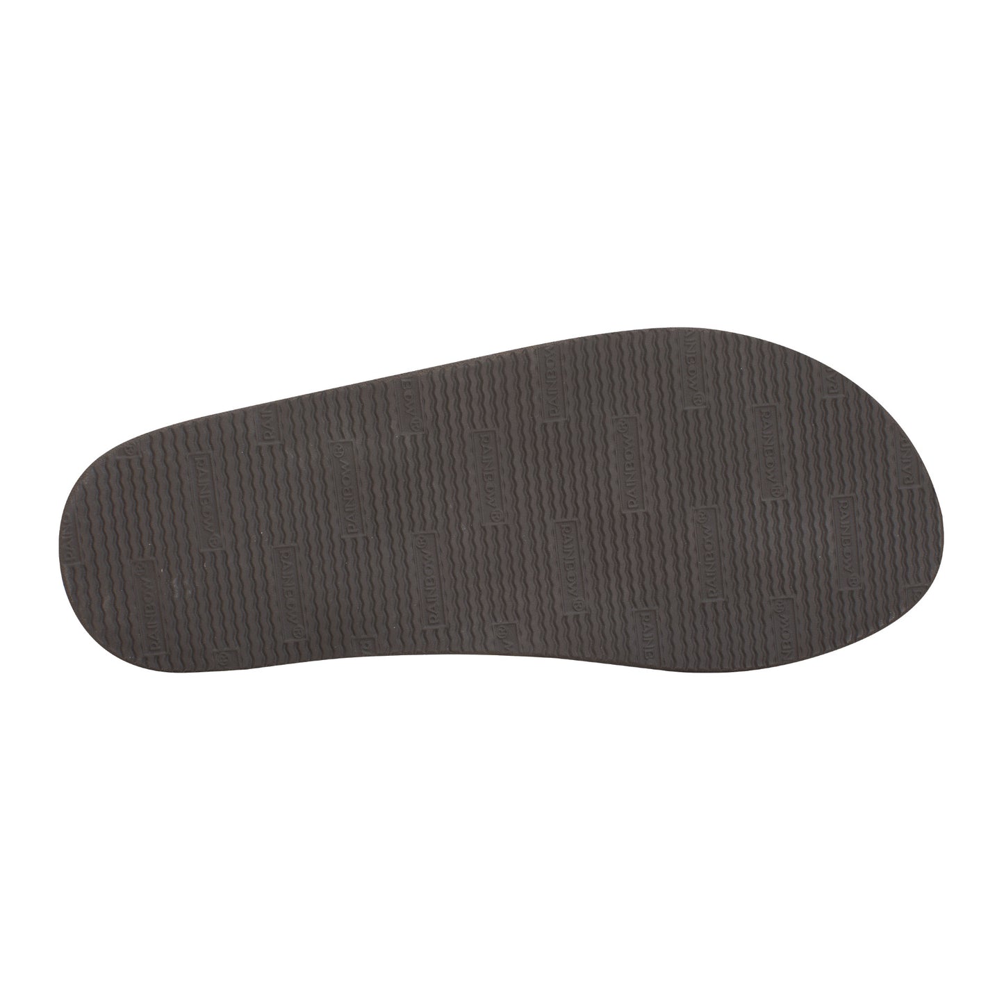 Rainbow Single Layer Premier Leather 1" Strap Men's Sandals 