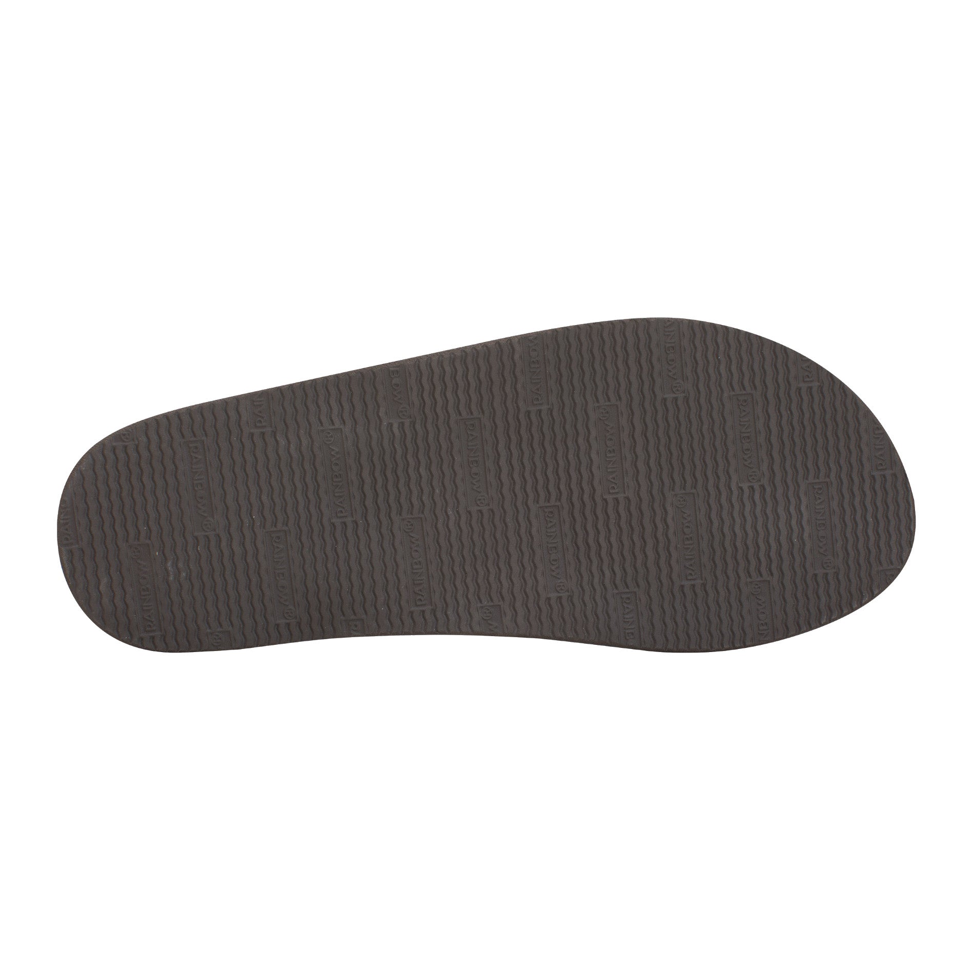 Rainbow Single Layer Premier Leather 1" Strap Men's Sandals 
