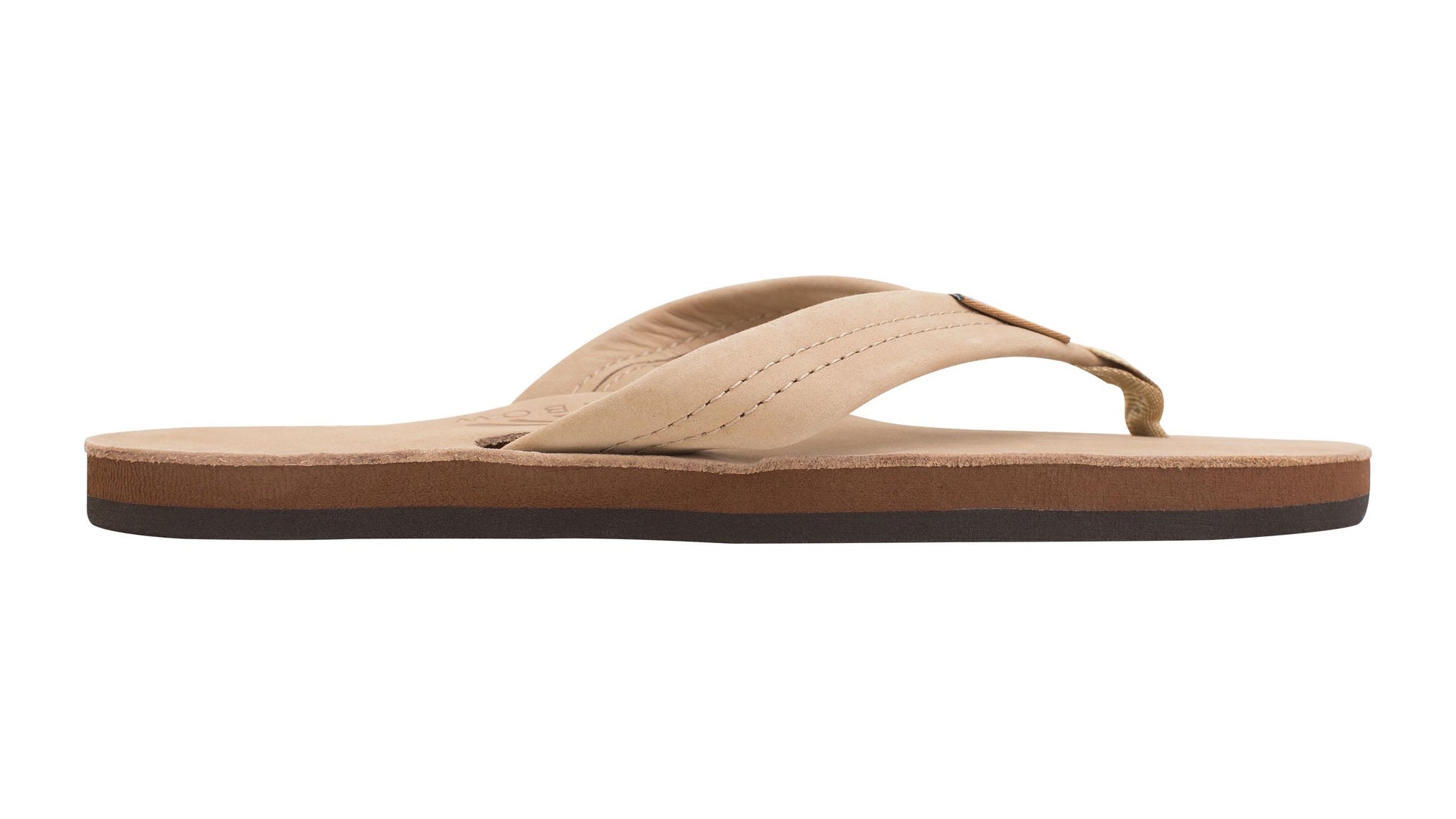 Rainbow Single Layer Wide Strap Women's Sandals  - Sierra