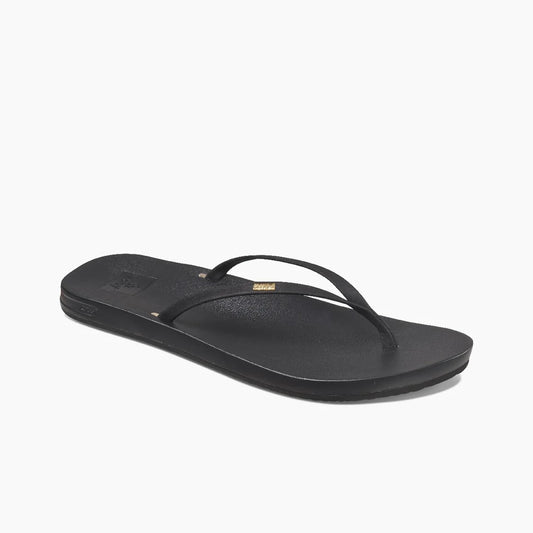Reef Cushion Bounce Slim Black Women's Sandal 