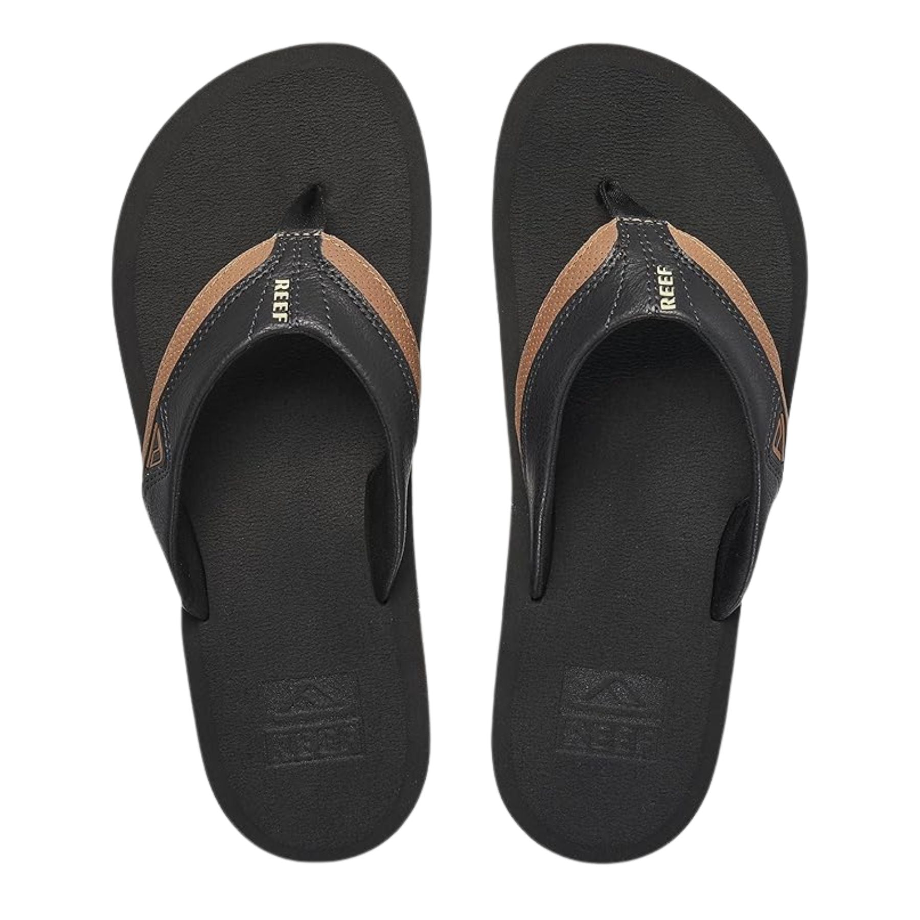 Reef Cushion Dawn Black & Tan Men's Sandals