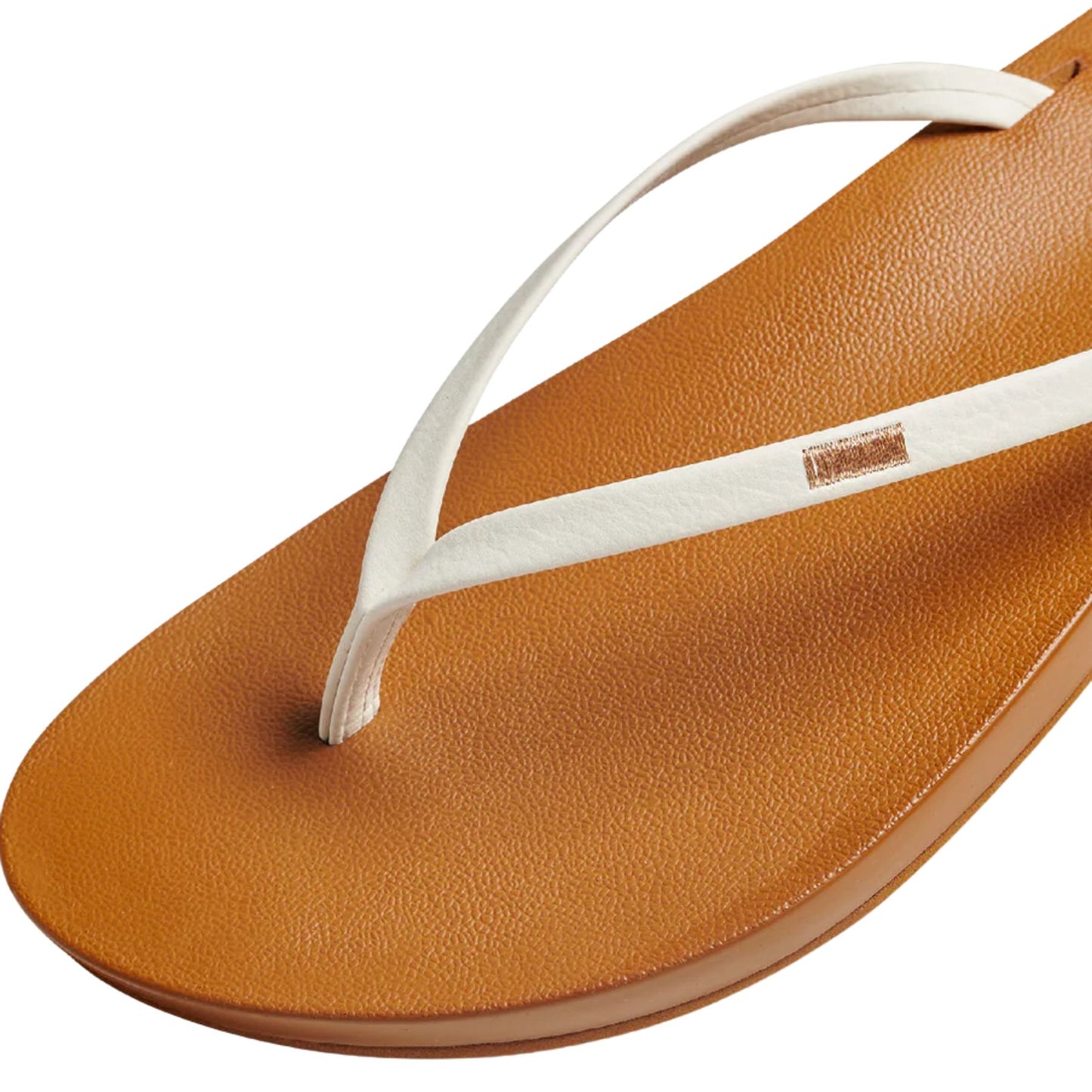 Reef Cushion Slim White & Tan Women's Sandal