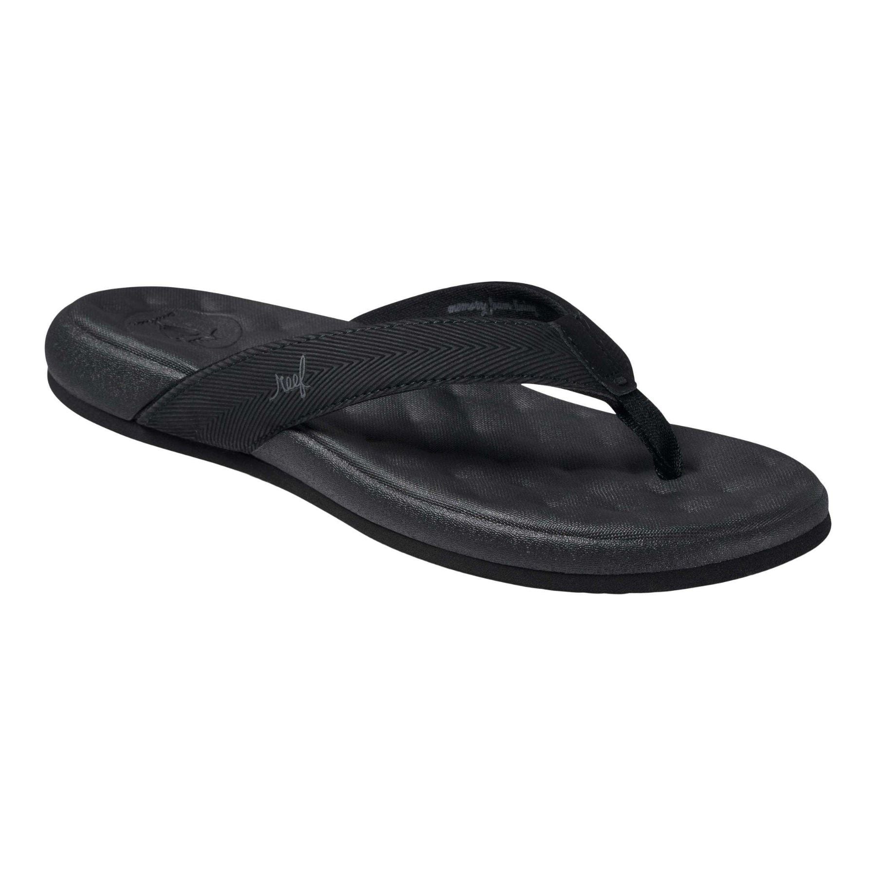 Reef Cushion Vista Melody Black Women's Sandals - Black