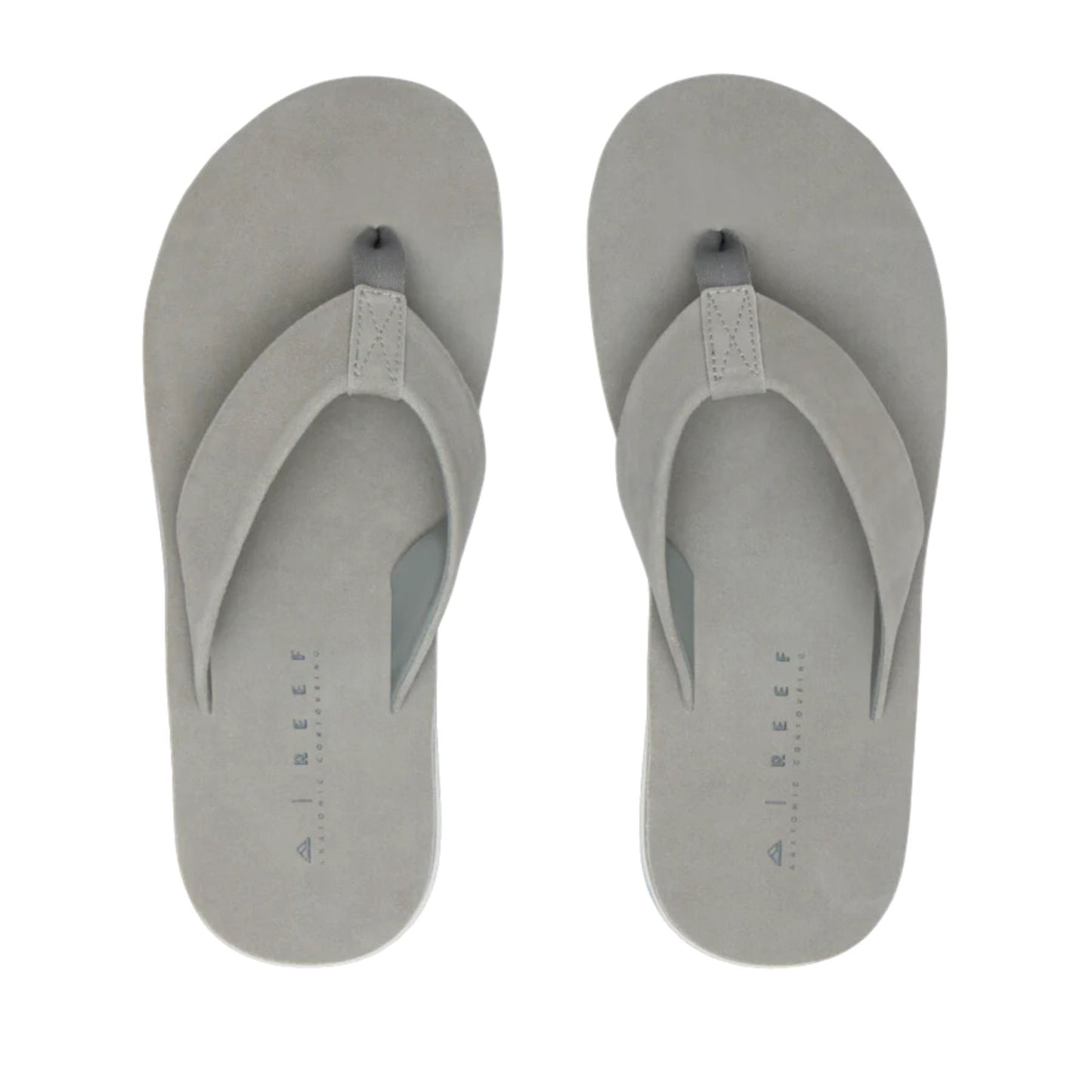 Reef Ojai Classic Grey Suede Men's Sandals - Grey