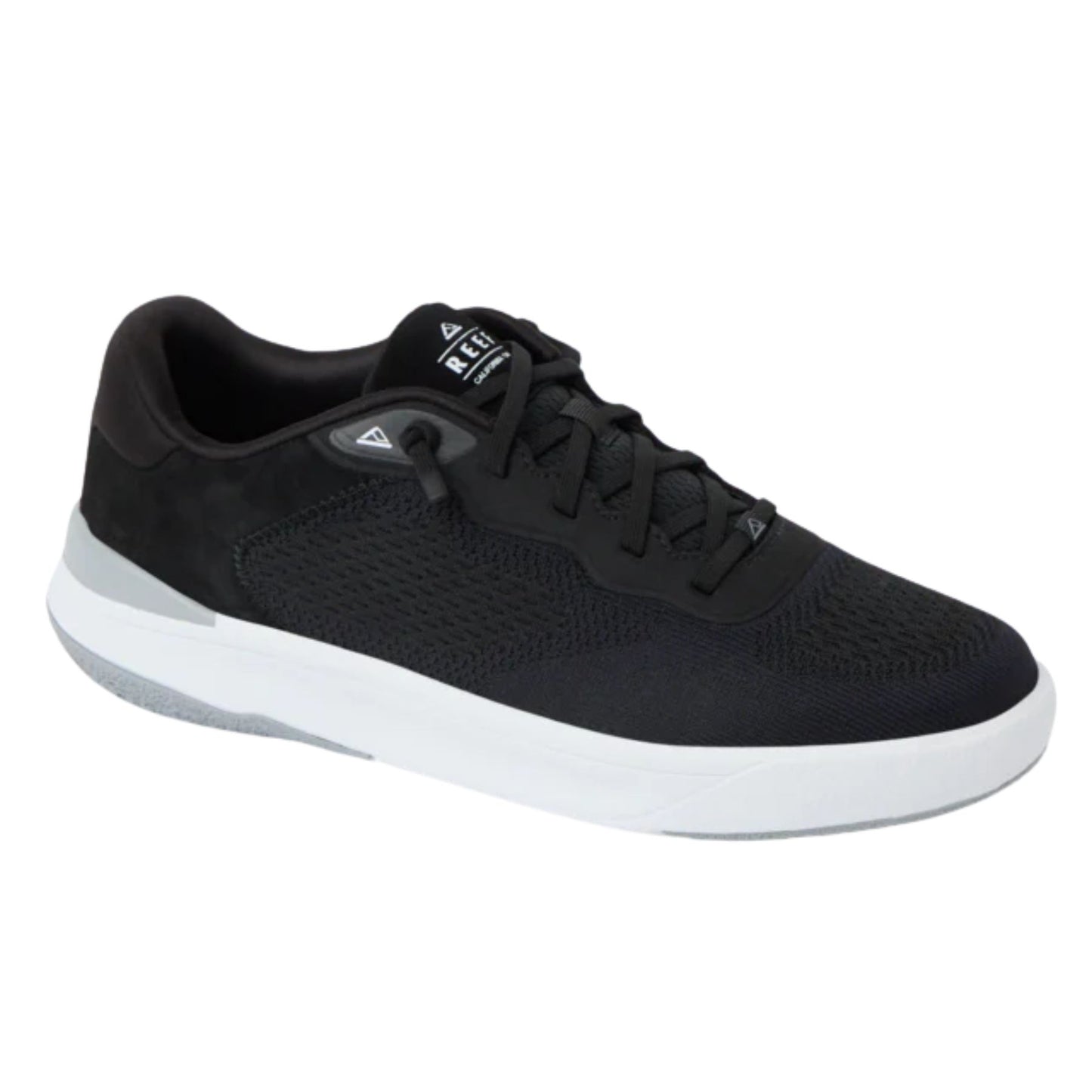 Reef Shoreline Del Mar Black & White Men's Sneakers - BKWH