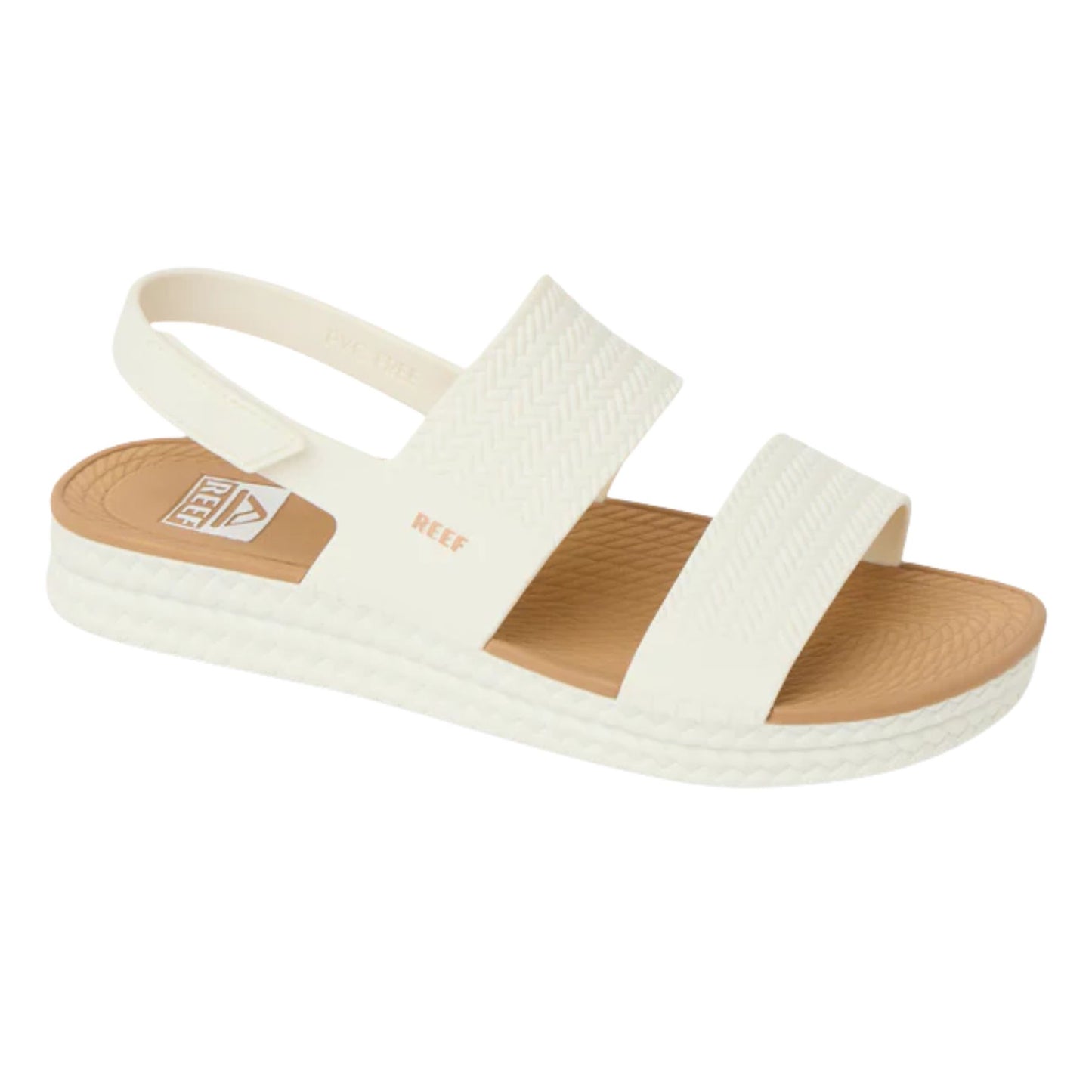 Reef Water Vista White & Tan Women's Sandals
