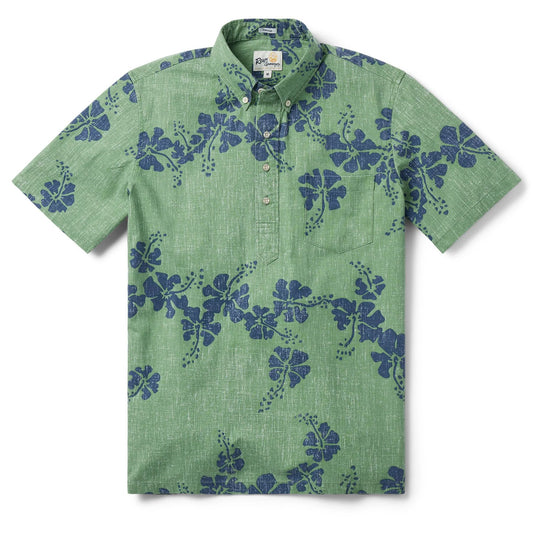 Reyn Spooner 50th State Flower Pullover Shirt 