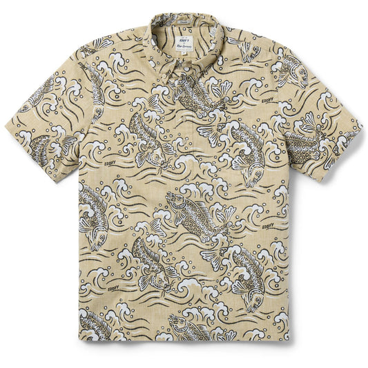 Reyn Spooner Koi Stream Eddy Y Pullover Shirt