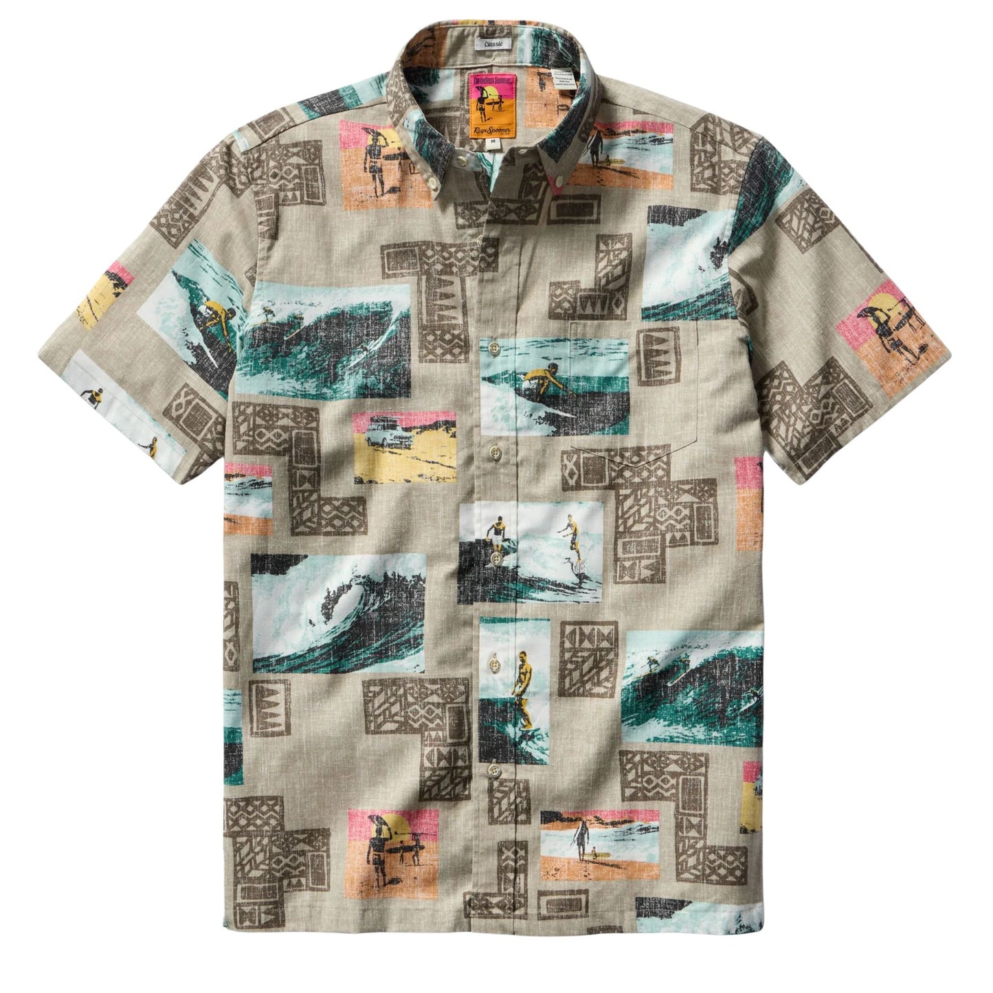 Reyn Spooner The Endless Summer 60th Commemorative Button Down Shirt - Rock