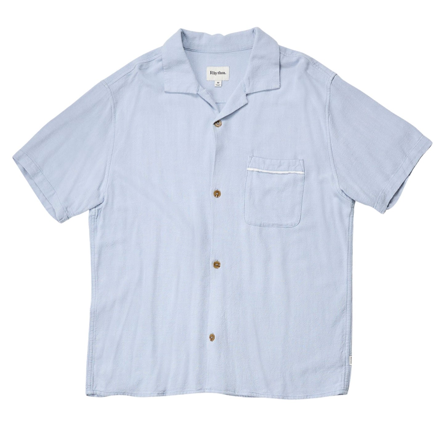 Rhythm Daytona Ss Shirt - Sky